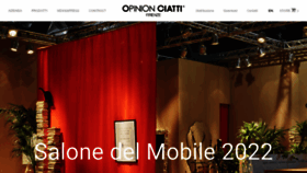 What Opinionciatti.com website looked like in 2022 (1 year ago)