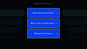 What Oprolevorter.com website looked like in 2022 (1 year ago)