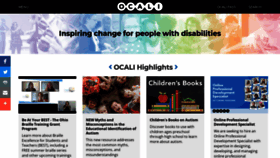 What Ocali.org website looked like in 2022 (1 year ago)