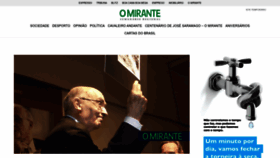 What Omirante.pt website looked like in 2022 (3 years ago)