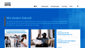 What Offis.de website looked like in 2022 (1 year ago)