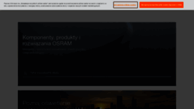 What Osram.pl website looked like in 2022 (1 year ago)
