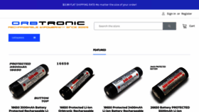 What Orbtronic.com website looked like in 2022 (1 year ago)