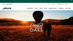 What Oakshotelsresorts.com website looked like in 2022 (1 year ago)