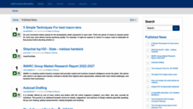 What Optimusbookmarks.com website looked like in 2022 (1 year ago)
