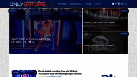 What Onlygators.com website looked like in 2022 (1 year ago)