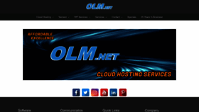 What Olm.net website looked like in 2022 (1 year ago)