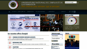What Onef.gov.bf website looked like in 2022 (1 year ago)