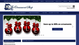 What Ornament-shop.com website looked like in 2022 (1 year ago)