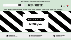 What Off-whites.us website looked like in 2022 (1 year ago)