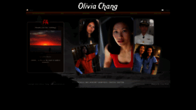 What Oliviachang.com website looked like in 2022 (1 year ago)