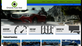 What Orlandoautomall.net website looked like in 2022 (1 year ago)
