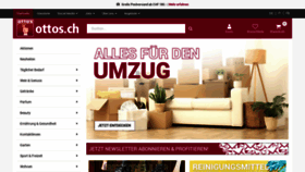 What Ottos.ch website looked like in 2022 (1 year ago)