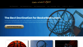 What Outdoorbasketballguide.com website looked like in 2022 (1 year ago)