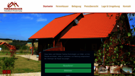 What Oberharz-ferienhaus.de website looked like in 2022 (1 year ago)
