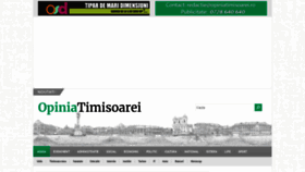 What Opiniatimisoarei.ro website looked like in 2022 (3 years ago)