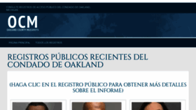 What Oaklandcountymugshots.com website looked like in 2022 (1 year ago)