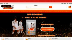 What Orangechems.com website looked like in 2022 (1 year ago)