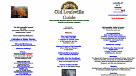 What Oldlouisville.com website looked like in 2022 (1 year ago)
