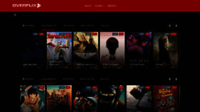 What Overflix.com website looked like in 2022 (1 year ago)
