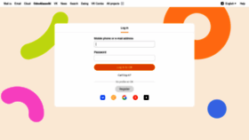What Odnoklassniki.ru website looked like in 2022 (1 year ago)