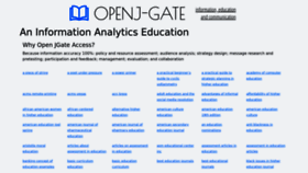 What Openj-gate.com website looked like in 2022 (1 year ago)