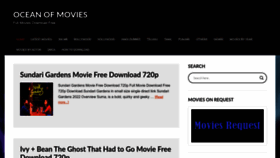 What Oceanofmovies.se website looked like in 2022 (3 years ago)