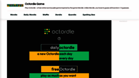 What Octordlegame.io website looked like in 2022 (1 year ago)