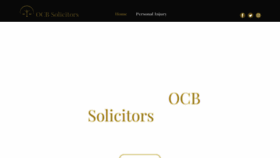 What Ocbsolicitors.ie website looked like in 2022 (1 year ago)