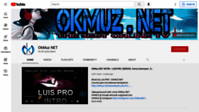 What Okmuz.net website looked like in 2022 (1 year ago)
