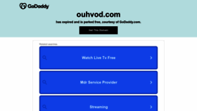 What Ouhvod.com website looked like in 2022 (1 year ago)