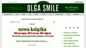 What Olgasmile.com website looked like in 2022 (1 year ago)