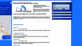 What Oraridiapertura24.it website looked like in 2022 (3 years ago)