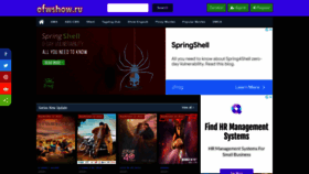 What Ofwshow.ru website looked like in 2022 (4 years ago)