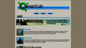 What Overworldlabs.com website looked like in 2022 (1 year ago)