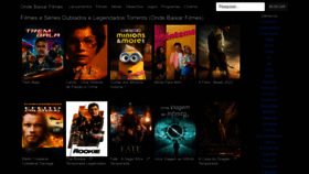 What Ondebaixarfilmes.com website looked like in 2022 (1 year ago)