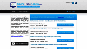 What Onlinetradercentral.com website looked like in 2022 (1 year ago)