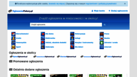 What Ogloszeniapiekary.pl website looked like in 2022 (1 year ago)