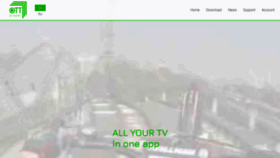 What Ottplayer.tv website looked like in 2022 (1 year ago)