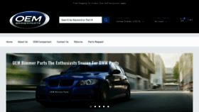 What Oembimmerparts.com website looked like in 2022 (1 year ago)
