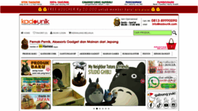 What Otakku.com website looked like in 2022 (1 year ago)