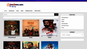 What Ovamusic.com website looked like in 2022 (1 year ago)