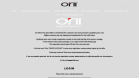 What Oriispicerefills.com website looked like in 2022 (1 year ago)
