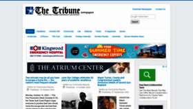 What Ourtribune.com website looked like in 2022 (1 year ago)