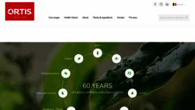 What Ortis.com website looked like in 2022 (1 year ago)