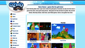 What Ozmogames.com website looked like in 2022 (1 year ago)