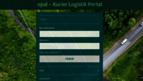 What Opal-kurier.de website looked like in 2022 (1 year ago)