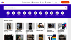 What Olx.com.br website looked like in 2022 (1 year ago)