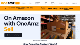 What Oneamz.com website looked like in 2022 (1 year ago)