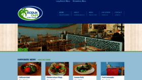 What Oceancafenj.com website looked like in 2022 (2 years ago)